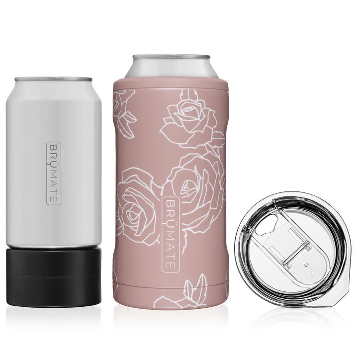 BruMate Imperial Pint | 20 oz - Glitter Rose Gold