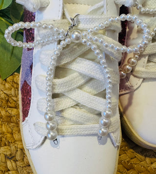 RTS Pearl Bow Shoe Charms