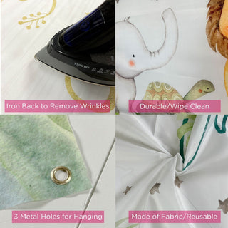 SAFARI BABY SHOWER PHOTO BACKDROP