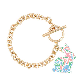 Sadie Acrylic Bunny Bracelet