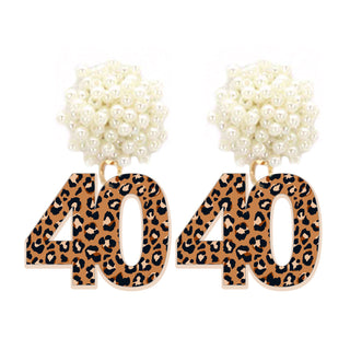 Spotlight Leopard 40 Earrings
