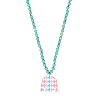 Bright Diamonds Jockey Mint Jennifer Necklace