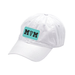 Lacrosse Mom White Cap