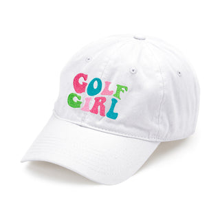 Golf Girl White Cap