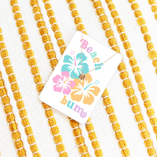 Beach Bum Keepsake Card