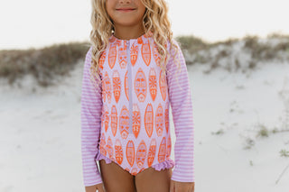 Mia Surfboard Zip Swimsuit