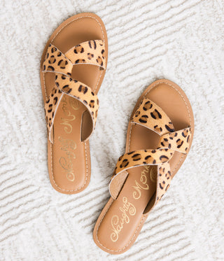 Conga Sandal in Leopard
