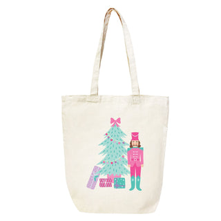 Printed Nutcracker Large Canvas Tote