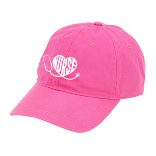 Heart Nurse Hot Pink Cap