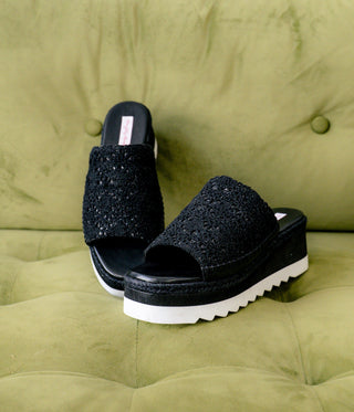 Ophelia Wedges in Black