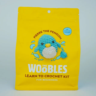 The Woobles -Pierre the Penguin Beginner Crochet Kit