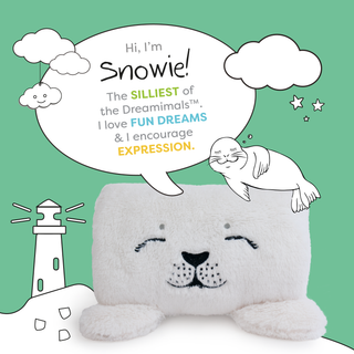 The Dream Pillow™ Dreamimal™ - Snowy