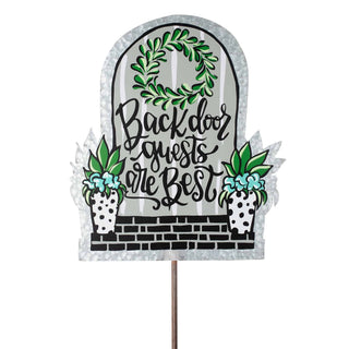 BACKDOOR GUESTS GARDEN STAKE