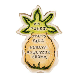 BE SWEET PINEAPPLE TRINKET TRAY