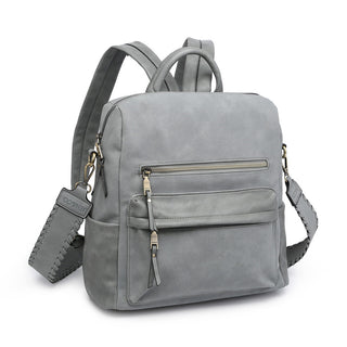 Amelia Suede Backpack w/ Guitar Strap