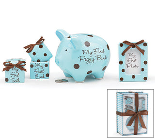 Baby Boy Keepsake Gift Set, Gift Baskets Drop Shipping - A Blissfully Beautiful Boutique