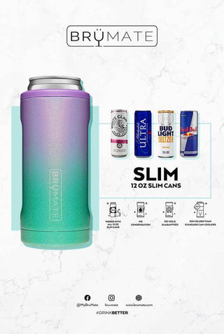 BRUMATE - HOPSULATOR SLIM | STAINLESS (12OZ SLIM CANS)