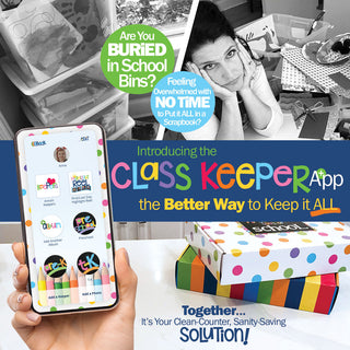 Class Keeper® Easiest School Days Memory Book | (2) Styles | Keepsake
