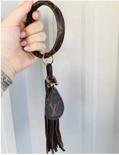 Re-Purposed LV Key Chain Wristlet – A Blissfully Beautiful Boutique