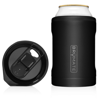 BRUMATE - HOPSULATOR DUO 2-IN-1| MATTE BLACK (12OZ CANS & TUMBLER)