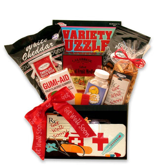 Doctor's Orders Get Well Gift Box, Gift Baskets Drop Shipping - A Blissfully Beautiful Boutique