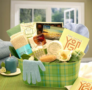 A Little Yoga & Green Tea Essentials Gift Set, Gift Baskets Drop Shipping - A Blissfully Beautiful Boutique