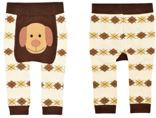 Boogie Tights Baby Leggings - Brown Dog
