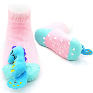 Boogie Toes -Seahorse Rattle Socks