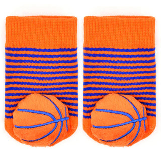 Boogie Toes -Basketball Rattle Socks