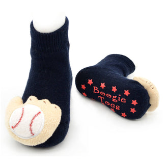 Boogie Toes -Baseball Mitt Rattle Socks