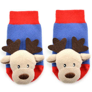 Boogie Toes - Reindeer Rattle Socks