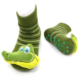 Boogie Toes -Alligator Rattle Socks