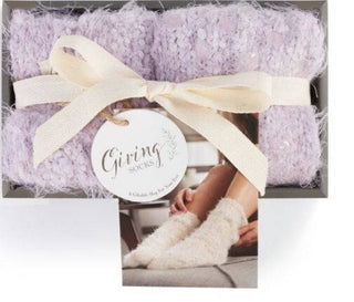 Giving Collection - Light Purple Giving Socks