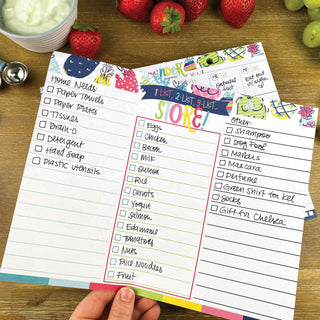 52-Week Meal Minder® Weekly Menu Planner Pad | Grocery List | Bonus Dry Erase Menu Board - Denise Albright®