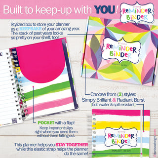2023-24 Reminder Binder® Planner | January 2023 thru June 2024