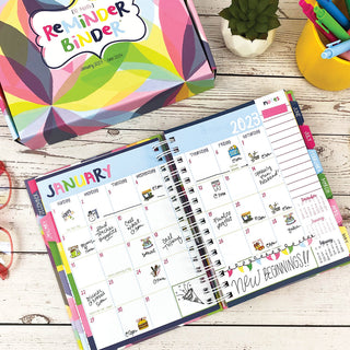 2023-24 Reminder Binder® Planner | January 2023 thru June 2024