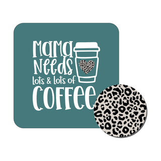 Mama Needs Her Coffee Desk Set
