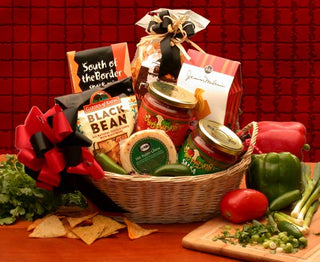 Lets Spice it up! Salsa Gift Basket, Gift Baskets Drop Shipping - A Blissfully Beautiful Boutique