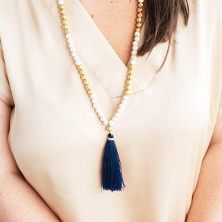 Navy Tori Necklace