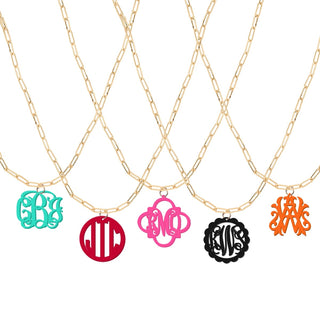 Gold Rhonda Necklace