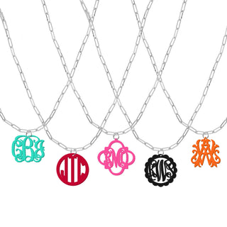 Silver Rhonda Necklace