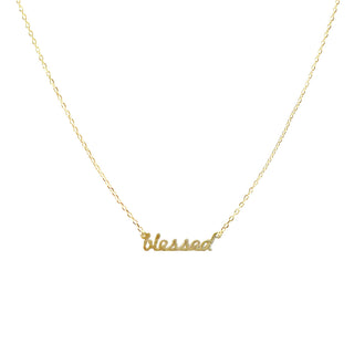 Thankful, Grateful, Blessed Keepsake Card