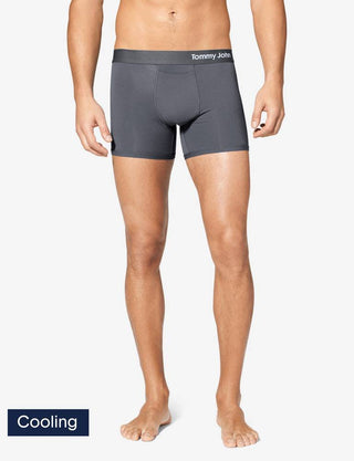 Tommy John - Cool Cotton Trunk - Iron Grey