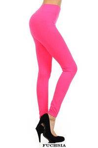 Ankle Leggings Fuchsia