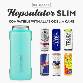 BRUMATE - HOPSULATOR SLIM | GOLD LEOPARD (12OZ SLIM CANS), Brumate - A Blissfully Beautiful Boutique