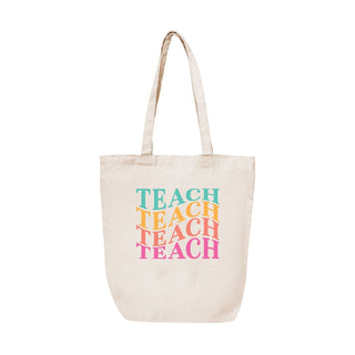 Teach Canvas Tote