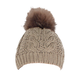 Taupe Tori Beanie