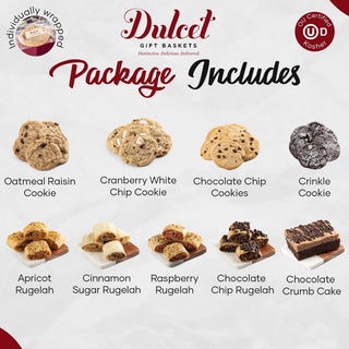 Old Fashioned Gourmet Bakery Tin,, Dulcet Gift Baskets - A Blissfully Beautiful Boutique