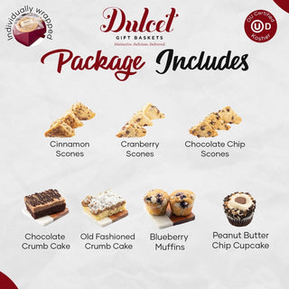 Collection of Sweets Gift, Dulcet Gift Baskets - A Blissfully Beautiful Boutique