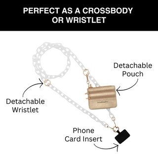 Clip & Go Ice Chain with Pouch, SaveTheGirls - A Blissfully Beautiful Boutique